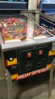 HIGH SPEED PINBALL MACHINE WILLIAMS 1986 - 11