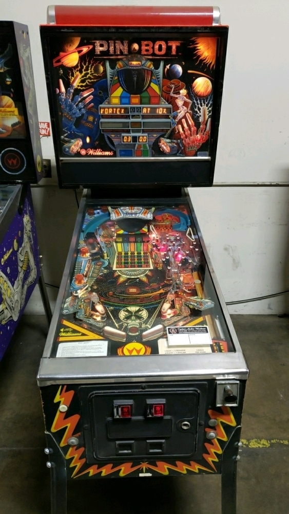 PINBOT CLASSIC PINBALL MACHINE WILLIAMS 1986