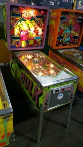 MARVEL'S HULK PINBALL MACHINE GOTTLIEB 1979