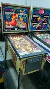 OLD CHICAGO PINBALL MACHINE BALLY 1976