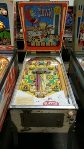 FLIPPER CLOWN PINBALL MACHINE GOTTLIEB 1962