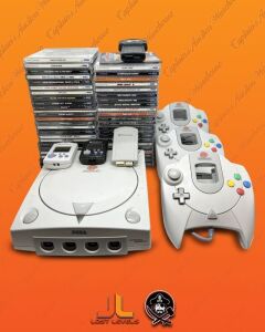 Sega Dreamcast Console | 3 Controllers | 44 Games
