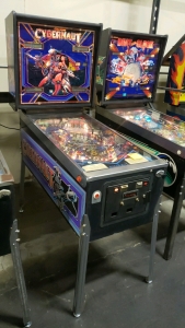 CYBERNAUT PINBALL MACHINE BALLY MIDWAY 1985