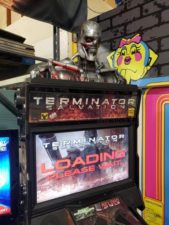 terminator salvation arcade game board