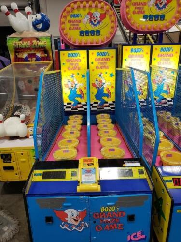 BOZO'S GRAND PRIZE TICKET REDEMPTION GAME ICE #2