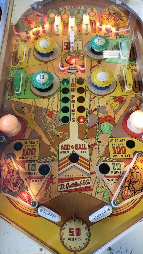 Flipper Fair playfield