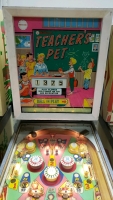 TEACHER'S PET PINBALL MACHINE WILLIAMS 1965 - 5