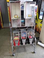 NORTHWESTERN 5 HEAD CANDY CAPSULE VENDING RACK