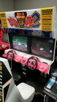 SIDE BY SIDE 2 SITDOWN RACING DUAL TWIN ARCADE GAME TAITO - 2