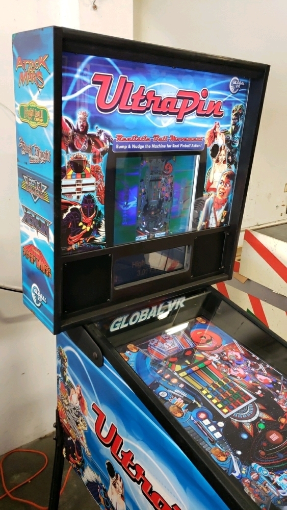 ULTRAPIN VIRTUAL PINBALL MACHINE GLOBAL VR