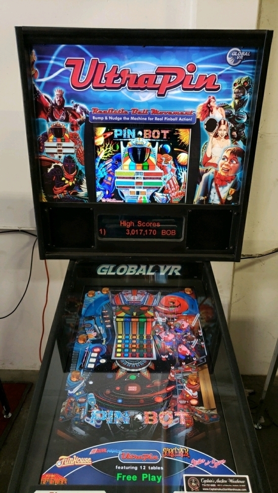 ULTRAPIN VIRTUAL PINBALL MACHINE GLOBAL VR