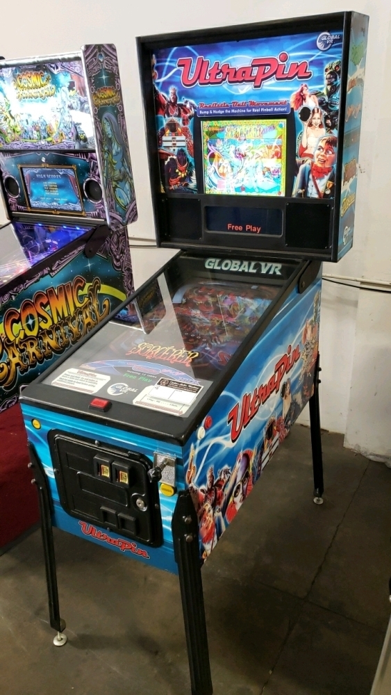 ULTRAPIN VIRTUAL PINBALL MACHINE GLOBAL VR