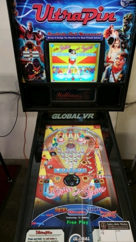 ULTRAPIN VIRTUAL PINBALL MACHINE GLOBAL VR