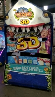 LET'S GO ISLAND 3D DELUXE ARCADE GAME SEGA SHARK HEAD JP VERSION - 2