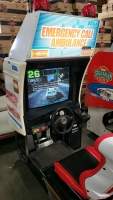 SEGA EMERGENCY CALL AMBULANCE SITDOWN DRIVER ARCADE GAME SEGA - 3