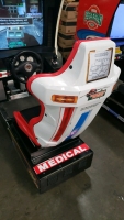 SEGA EMERGENCY CALL AMBULANCE SITDOWN DRIVER ARCADE GAME SEGA - 4