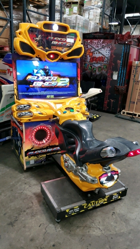 SUPER BIKES 2 FAST & FURIOUS MOTORCYCLE RACING ARCADE GAME