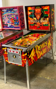 DEVIL'S DARE PINBALL MACHINE SYSTEM 80A GOTTLIEB 1982