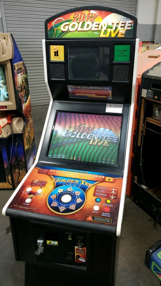 GOLDEN TEE LIVE 2012 GOLF SPORTS ARCADE GAME INCREDIBLE TECHNOLOGIES - 2