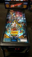 BAYWATCH PINBALL MACHINE L@@K!! W/ TOPPER SEGA - 5