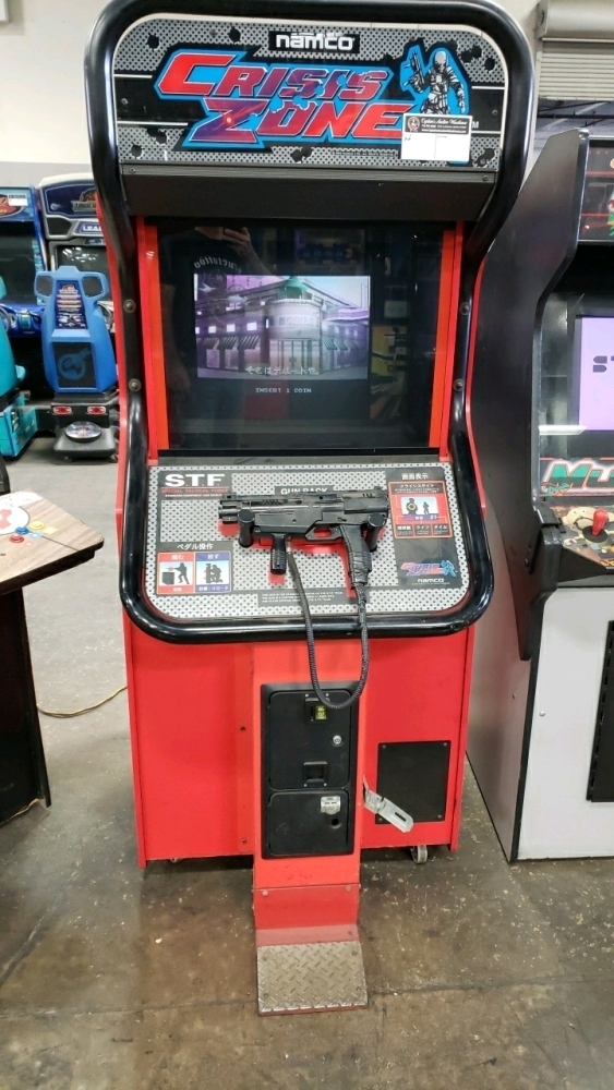 CRISIS ZONE SHOOTER ARCADE GAME NAMCO
