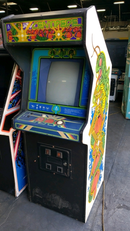 CENTIPEDE CLASSIC UPRIGHT ARCADE GAME ATARI PROJECT CAB