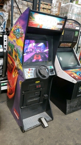 CRUISIN WORLD UPRIGHT DRIVER ARCADE GAME MIDWAY