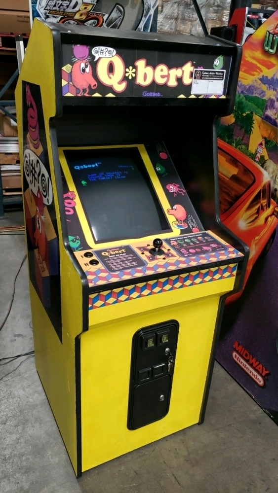 Q*BERT CLASSIC REPRODUCTION UPRIGHT ARCADE GAME