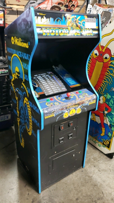 MOTORACE USA CLASSIC DEDICATED WILLIAMS ARCADE GAME