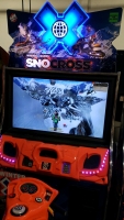 SNO-CROSS X GAMES DELUXE RACING ARCADE GAME RAW THRILLS #1 - 2