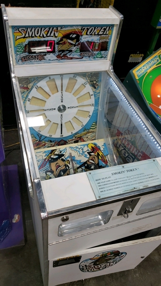 SMOKIN TOKEN TICKET REDEMPTION GAME BAYTEK