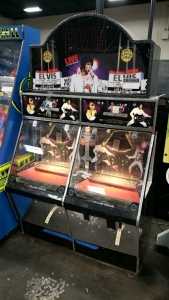 ELVIS PRESLEY TICKET REDEMPTION PUSHER ARCADE