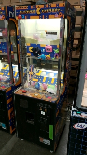 CAPSULE FACTORY 4" CAPSULE INSTANT PRIZE REDEMPTION GAME NAMCO #1