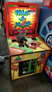 WHAC-A-MOLE HAMMER TICKET REDEMPTION GAME BSR