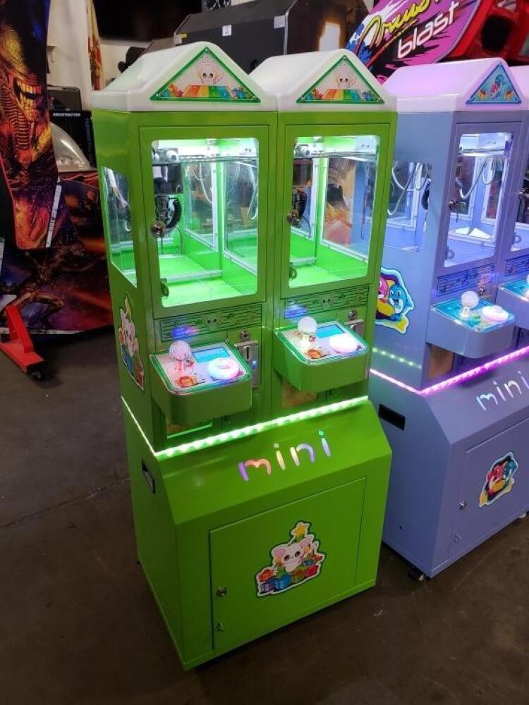 MICRO MINI DUAL CLAW CRANE MACHINE NEW!!GREEN