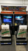 SEGA RALLY 2 PLAYER SITDOWN RACING ARCADE GAME SEGA CLASSIC - 9