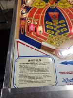 SPIRIT OF '76 PINBALL MACHINE GOTTLIEB - 5