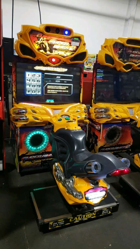 SUPER BIKES 2 FAST & FURIOUS MOTORCYCLE RACING ARCADE GAME