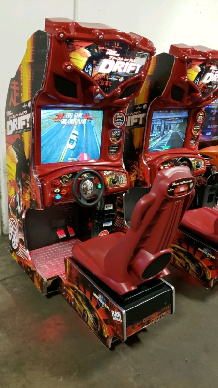 DRIFT DEDICATED RED FAST & FURIOUS RACING ARCADE GAME #2