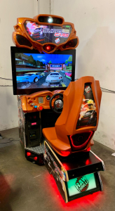 SUPER CARS FAST & FURIOUS DELUXE 42" RACING ARCADE GAME #2