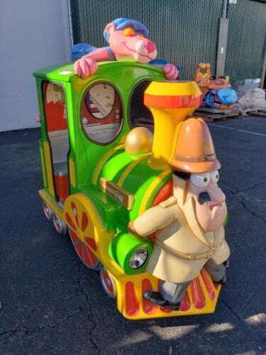 KIDDIE RIDE PINK PANTHER TRAIN THEME