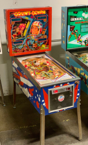 COUNT-DOWN PINBALL MACHINE GOTTLIEB 1979