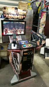 TERMINATOR SALVATION FIXED GUN SHOOTER ARCADE GAME RAW THRILLS