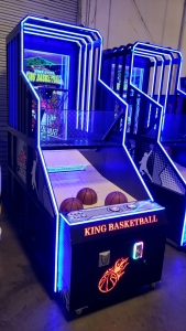 KING BASKETBALL SPORTS FULL SIZE ARCADE LCD/LED BRAND NEW!!L@@K!! #2