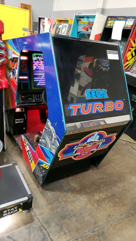 SEGA TURBO SITDOWN CLASSIC ARCADE GAME