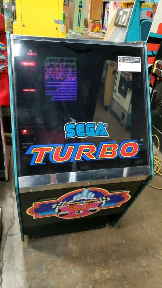 SEGA TURBO SITDOWN CLASSIC ARCADE GAME