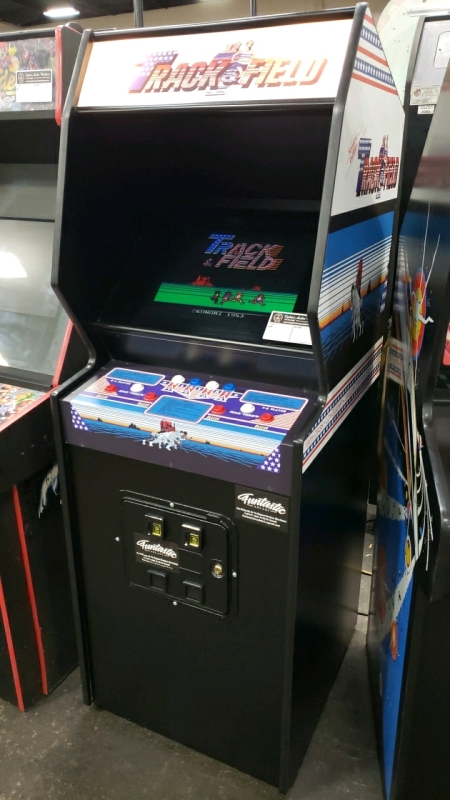 TRACK & FIELD CLASSIC ARCADE MAME CPU REBUILD IN NEWER CABINET