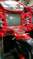 SUPER BIKES FAST & FURIOUS RED MOTORCYCLE RACING ARCADE GAME - 4