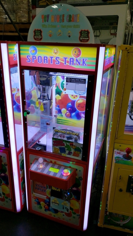 SPORTS TANK PLUSH CRANE MACHINE #2