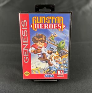 Gunstar Heroes Sega Genesis Complete